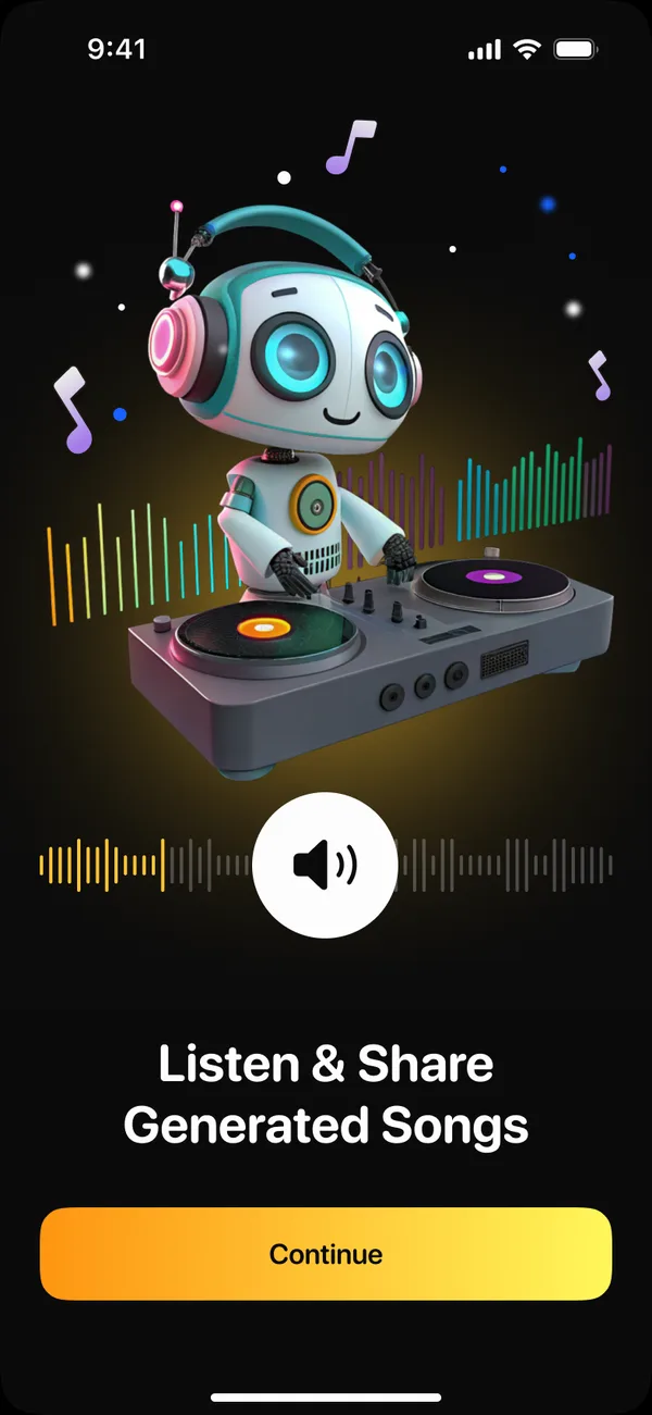 Listen and share your songs